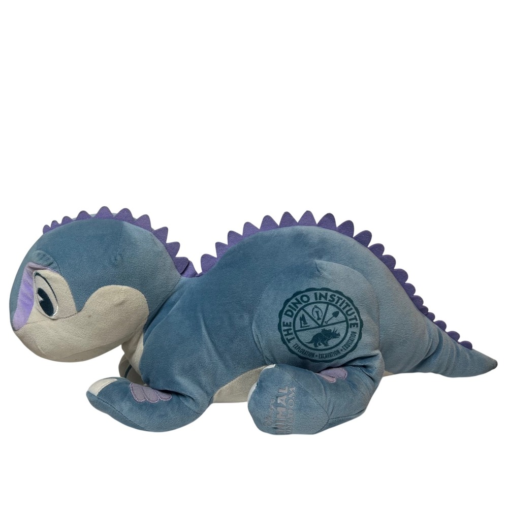Disney Animal Kingdom Aladar Dinosaur Plush Blue The Dino Institute Large 18in